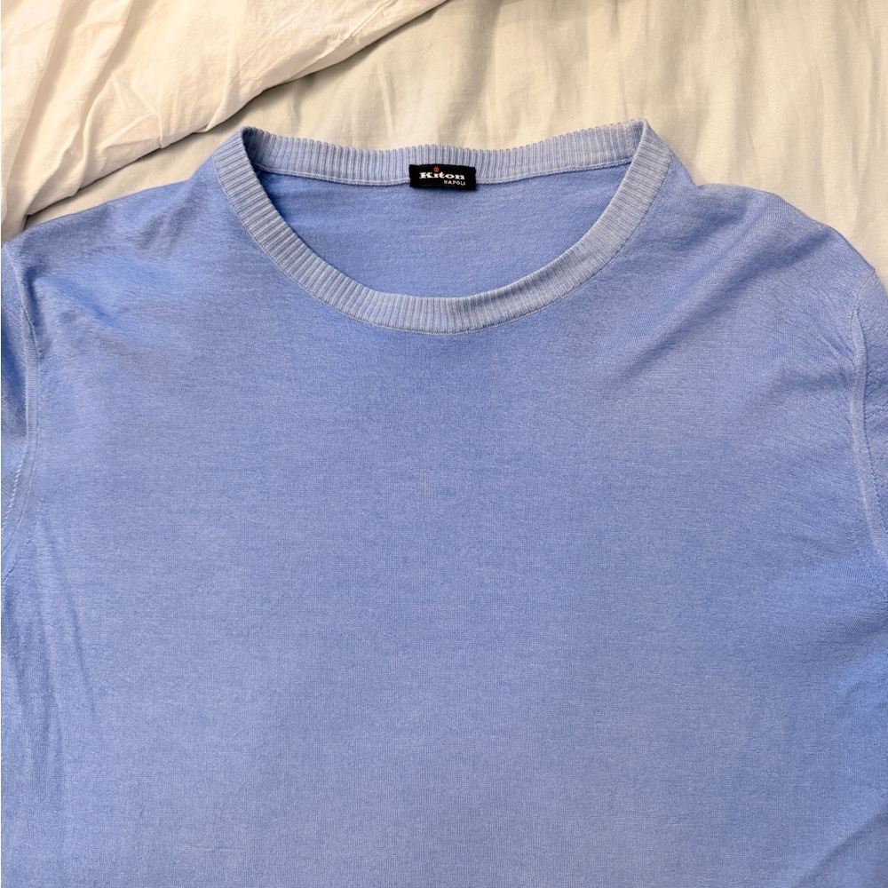 Kiton Ultra-Luxury Men's Sweater Cashmere/Silk